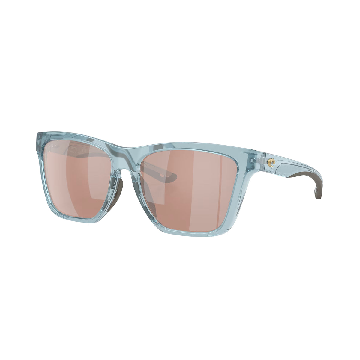 Costa Del Mar Panga 11 Polarized Sunglasses TransSilTBlue CopperSilverMirror 580P