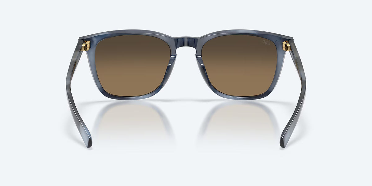 Costa Del Mar Sullivan Polarized Sunglasses Somos BlueTortoisew/Copper 580G