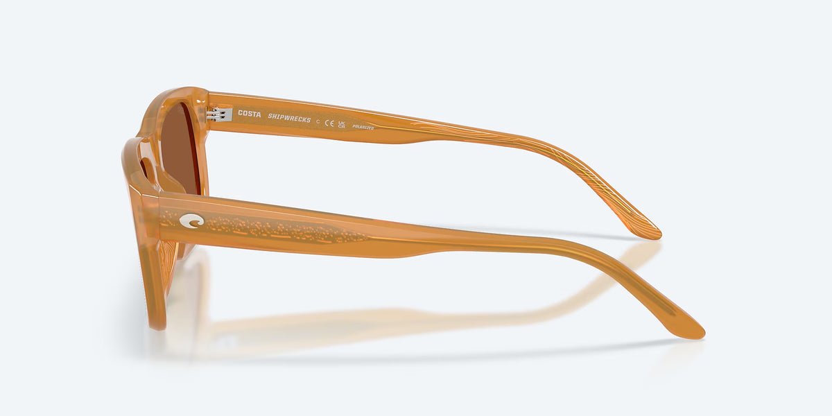 Costa Del Mar ShipWrecks Polarized Sunglasses SunRay Grey 580MG