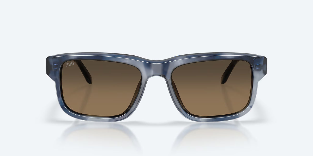 Costa Del Mar ShipWrecks Polarized Sunglasses SomosBlueTort CopperGradient 580MG