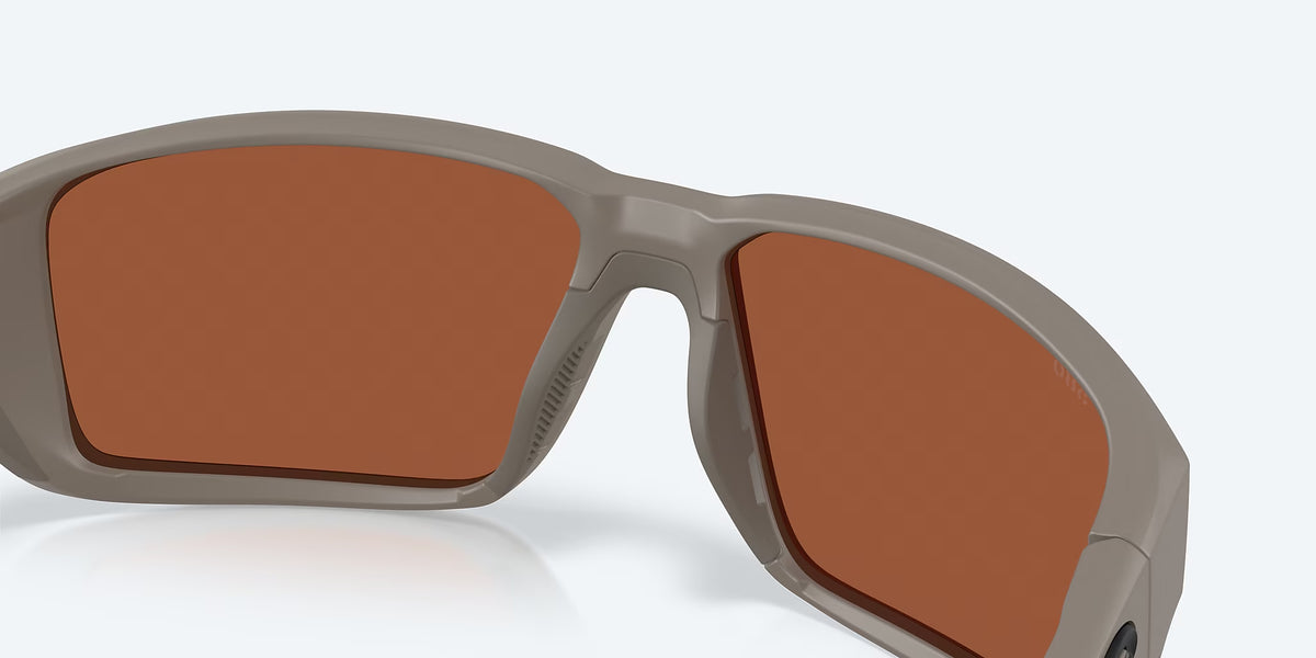 Costa Del Mar Fantail Pro Sunglasses MatteOilveShale GoldMirror 580G