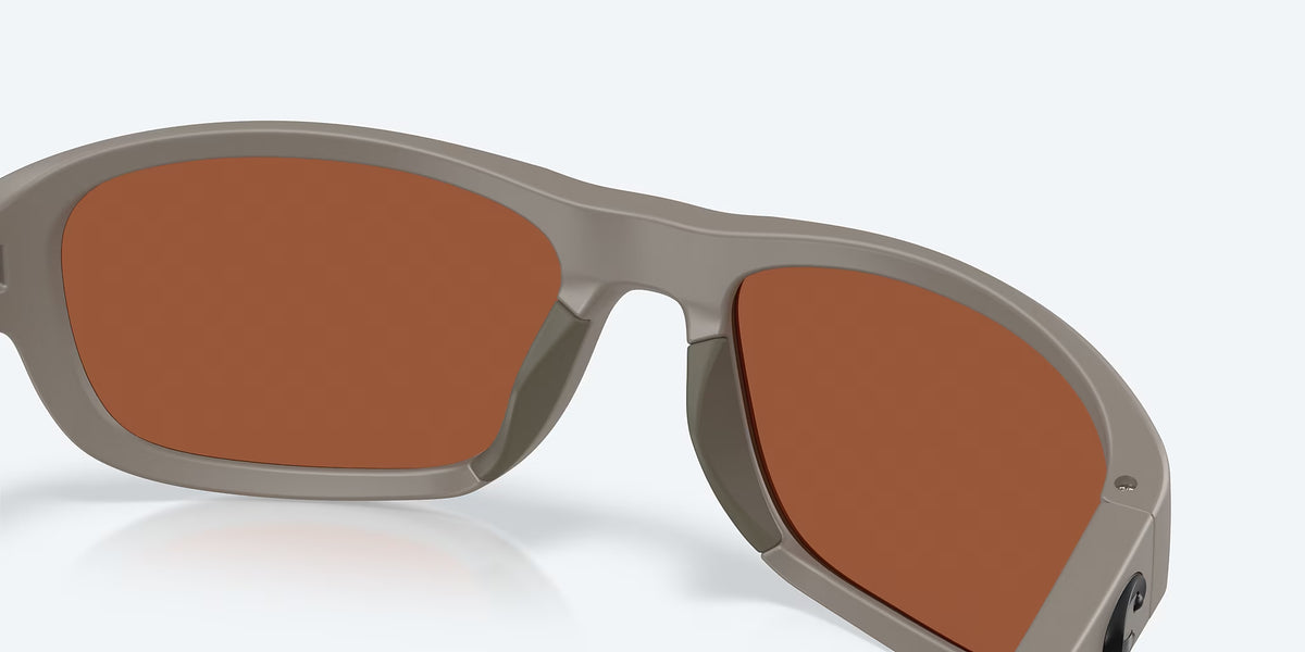 Costa Del Mar Clipperton Polarized Sunglasses MatteOliveShale GreenMirror 580G