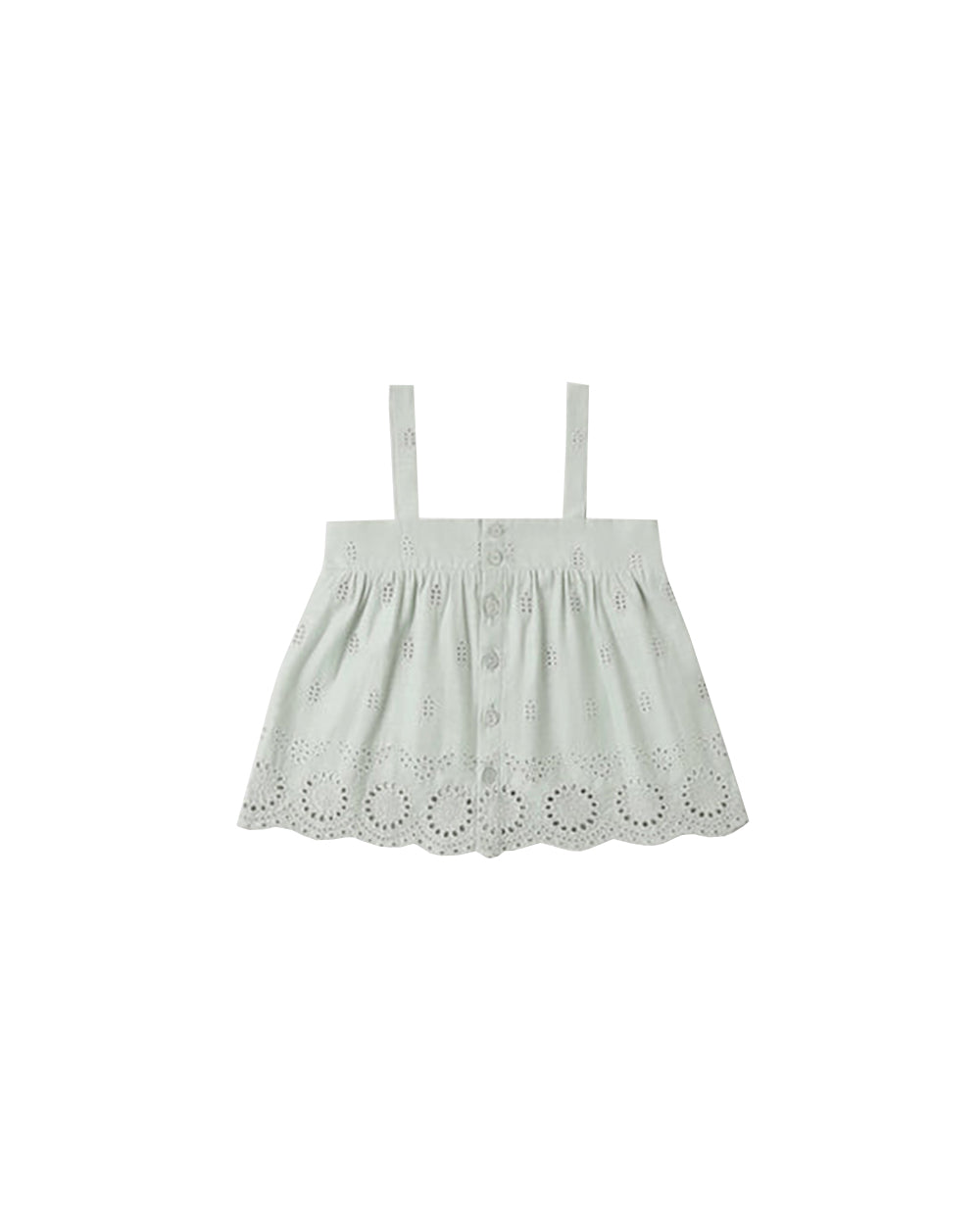 Rylee + Cru Swing Top Seafoam 6-7Y