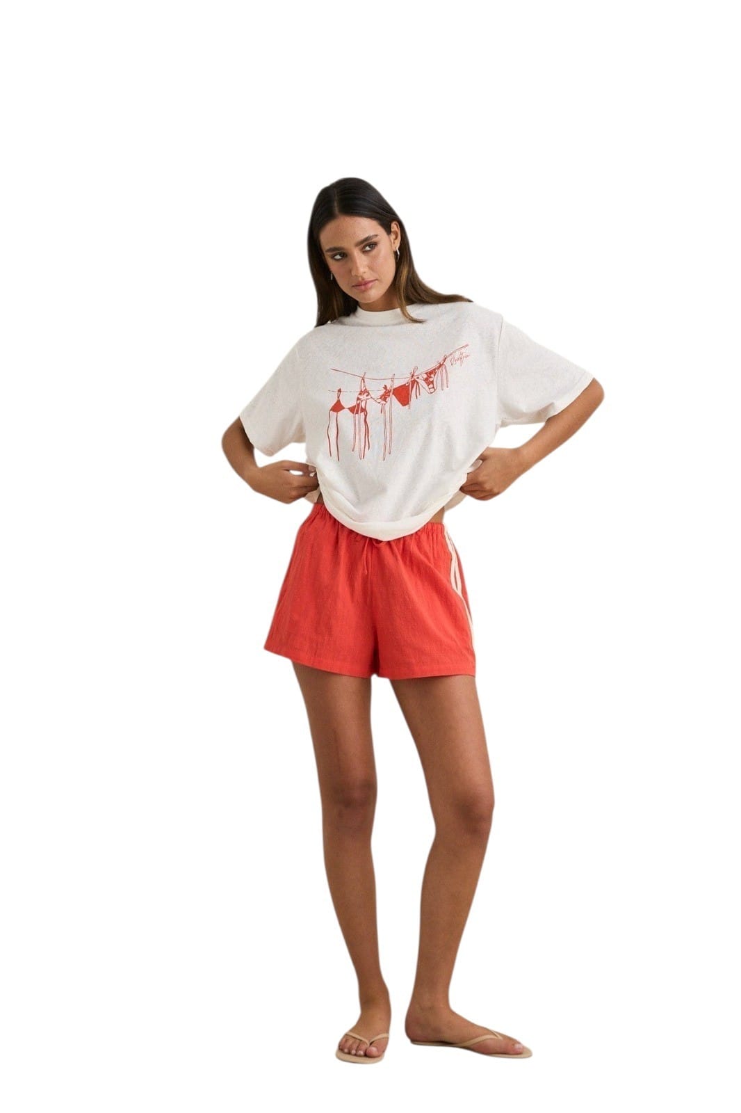 RHYTHM ISADORA SHORT RED 08