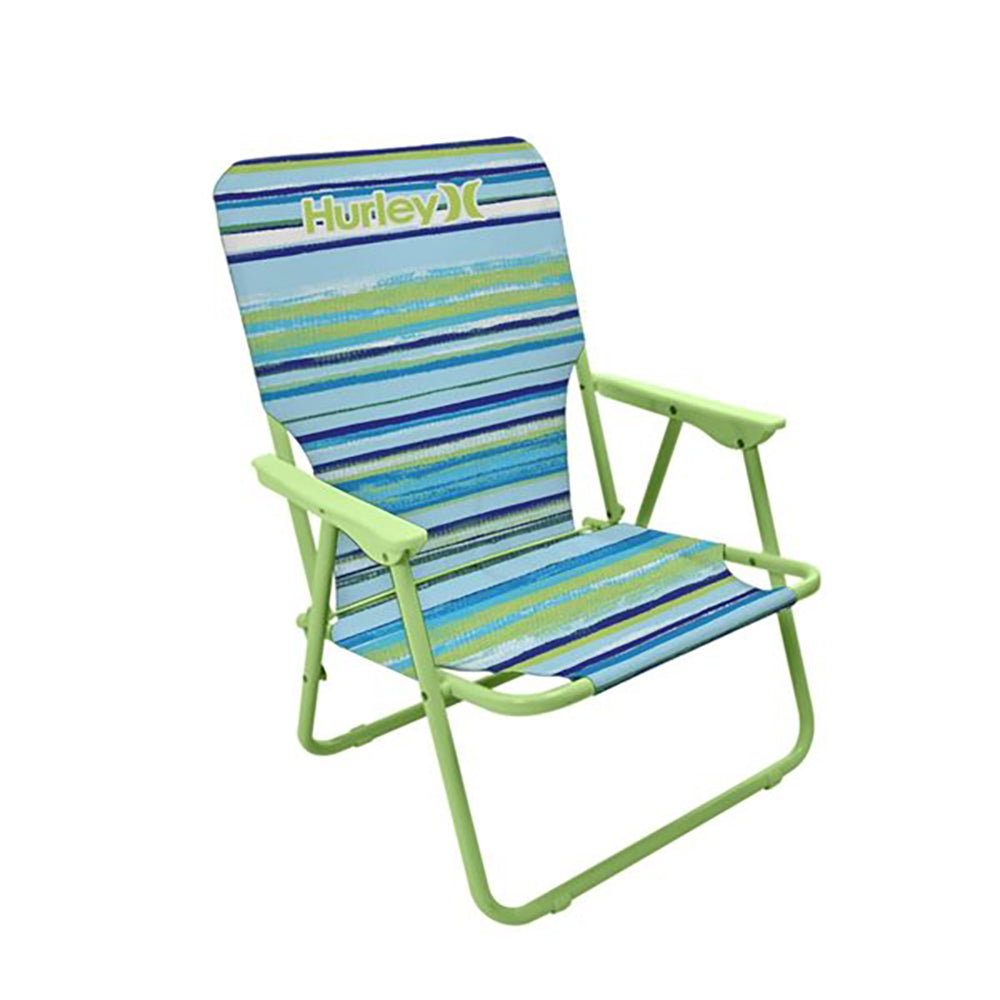 Hurley Single Position Beach Chair Stripe
