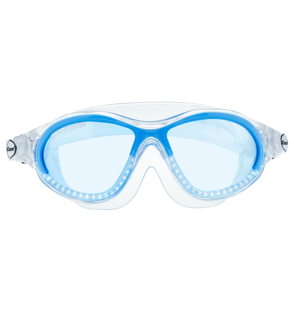 Cressi Mini Cobra Swim Goggles Clear/Blue/Blue OS
