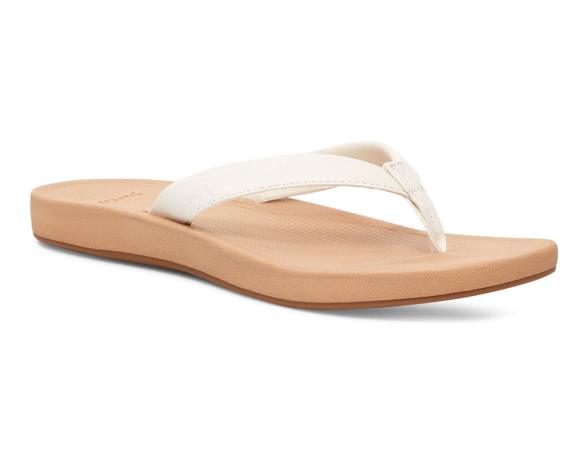 Sanuk Cosmic Shores Womens Sandal WHT-White 10