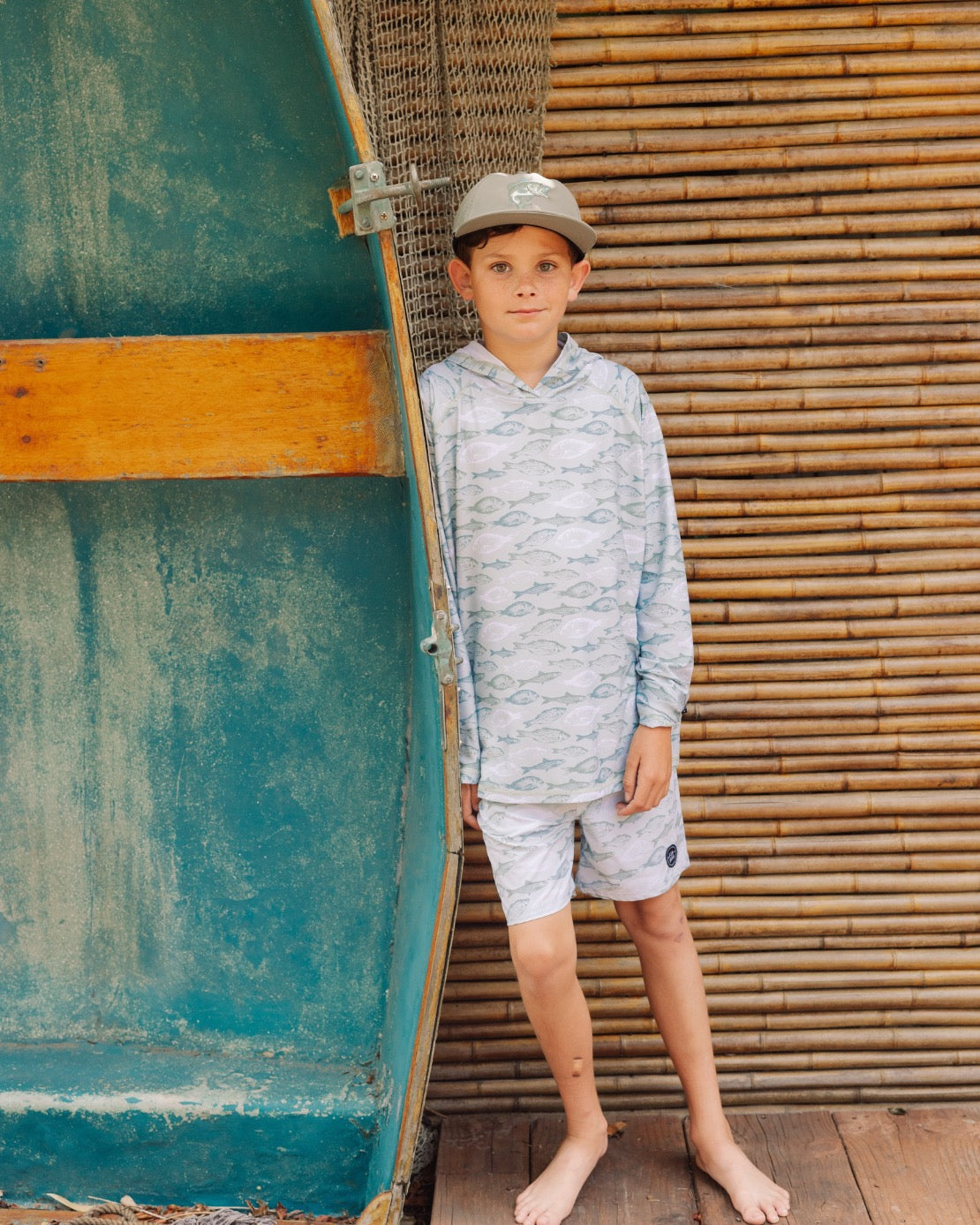 Feather 4 Arrow Boys Classic Boardshort SAG-Sage 6T
