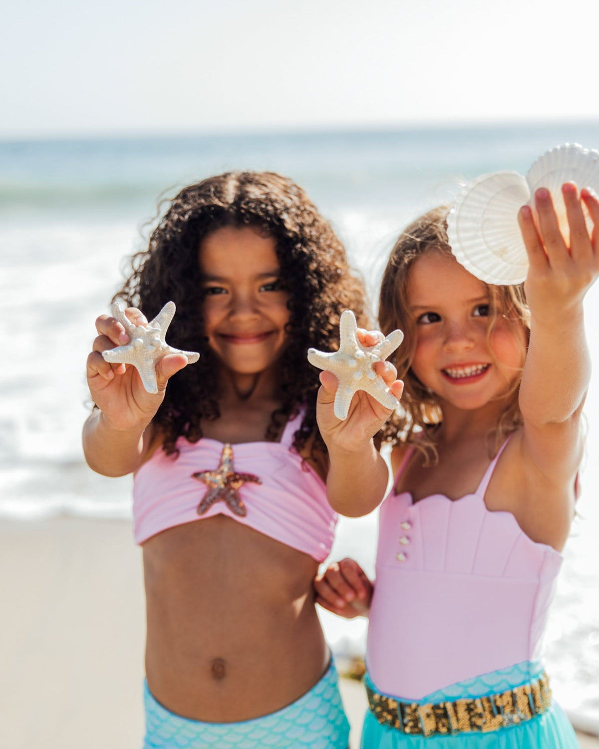 Feather 4 Arrow Sea Star Bikini Pop-Pink 2