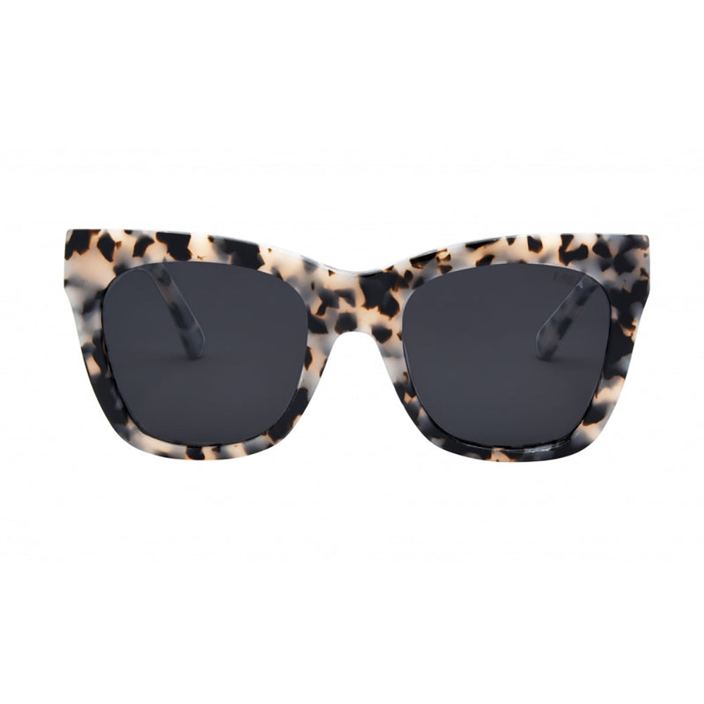 I-SEA BILLIE WOMEN'S POLARIZED SUNGLASSES SNOW TORT / SMOKE POLARIZED LENS