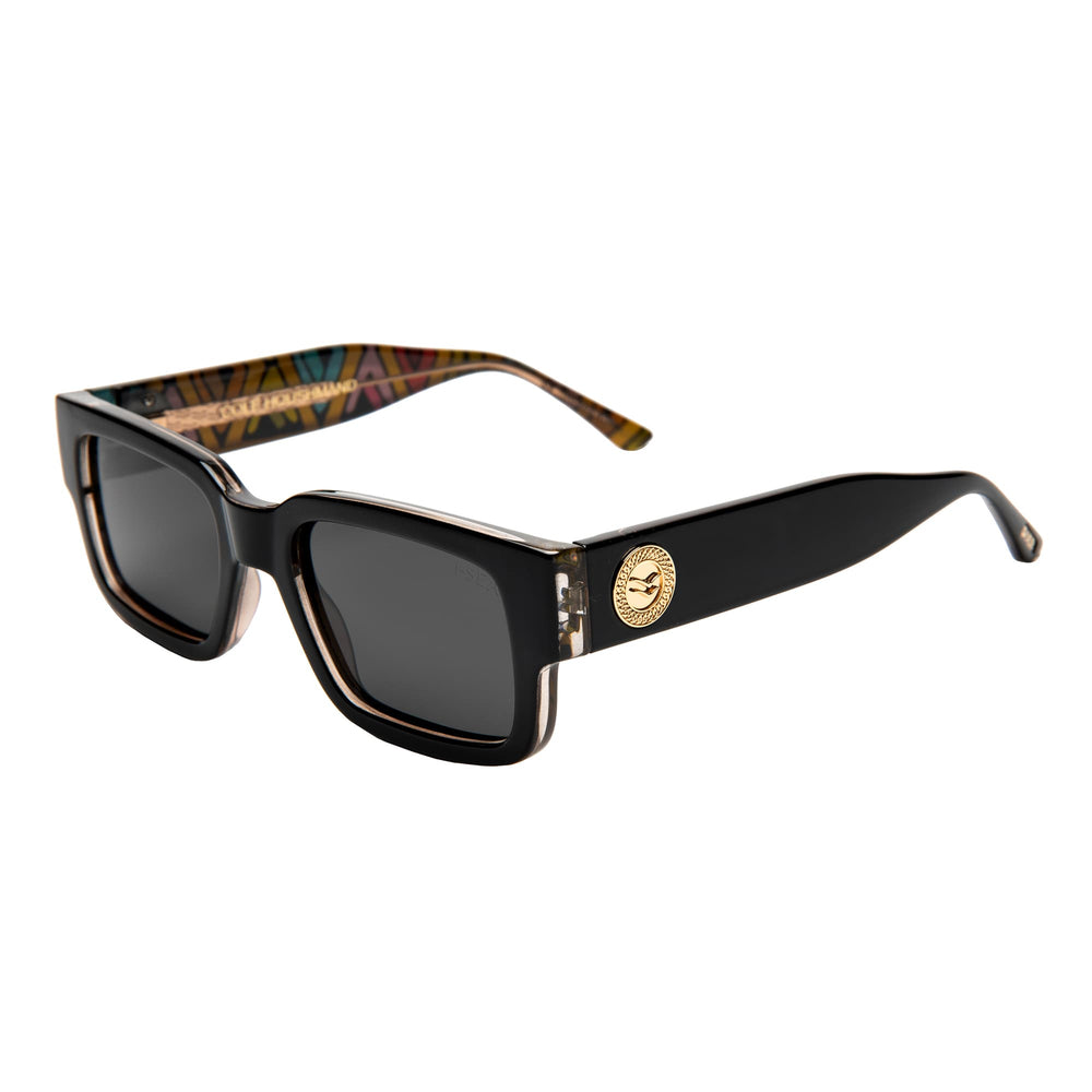 I-SEA COLE HOUSHMAND MEN'S POLARIZED SUNGLASSES TAHITI PRO / SMOKE POLARIZED LENS