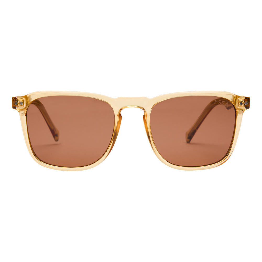 I-SEA COVE MEN'S POLARIZED SUNGLASSES ANTIQUE / BROWN POLARIZED LENS