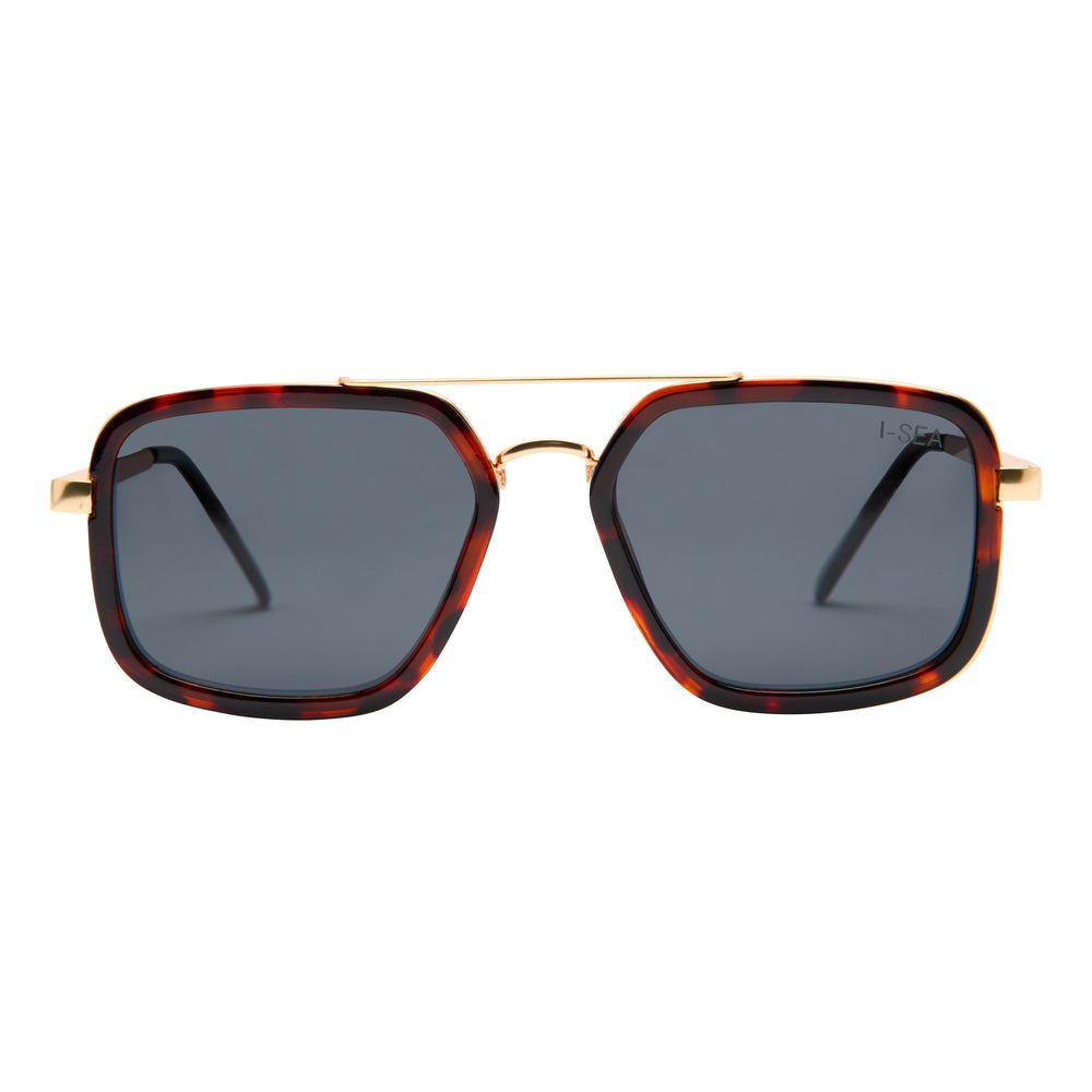 I-SEA CRUZ WOMEN'S POLARIZED SUNGLASSES TORT / SMOKE POLARIZED LENS