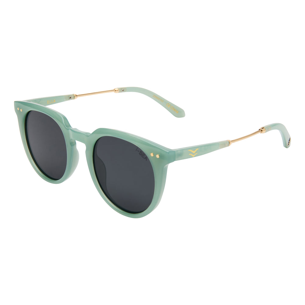 I-SEA ELLA WOMEN'S POLARIZED SUNGLASSES SAGE / SMOKE POLARIZED LENS