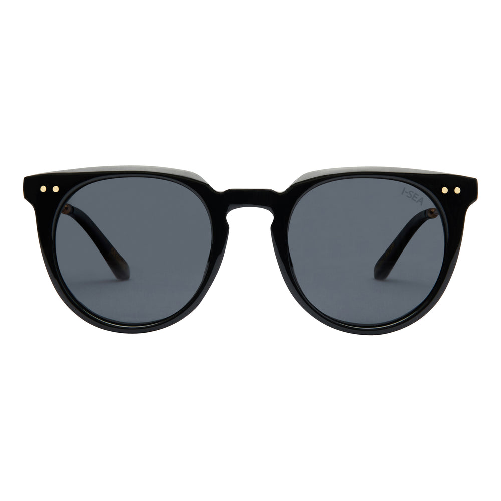 I-SEA ELLA WOMEN'S POLARIZED SUNGLASSES BLACK / SMOKE POLARIZED LENS