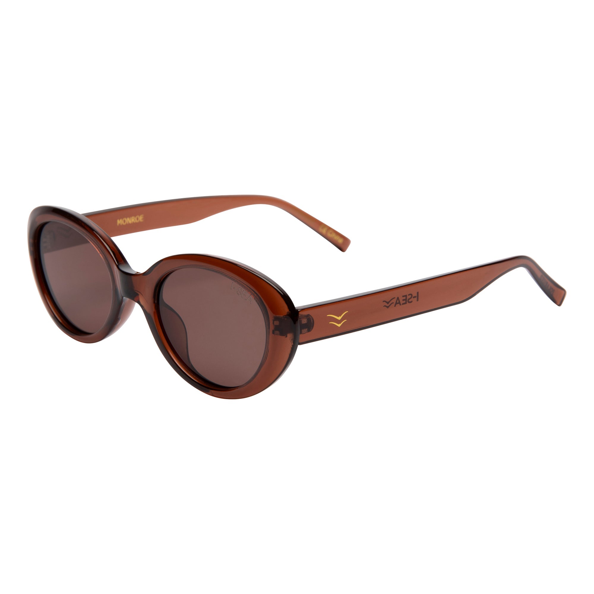 I-SEA MONROE WOMEN'S POLARIZED SUNGLASSES TAUPE / TAUPE POLARIZED LENS
