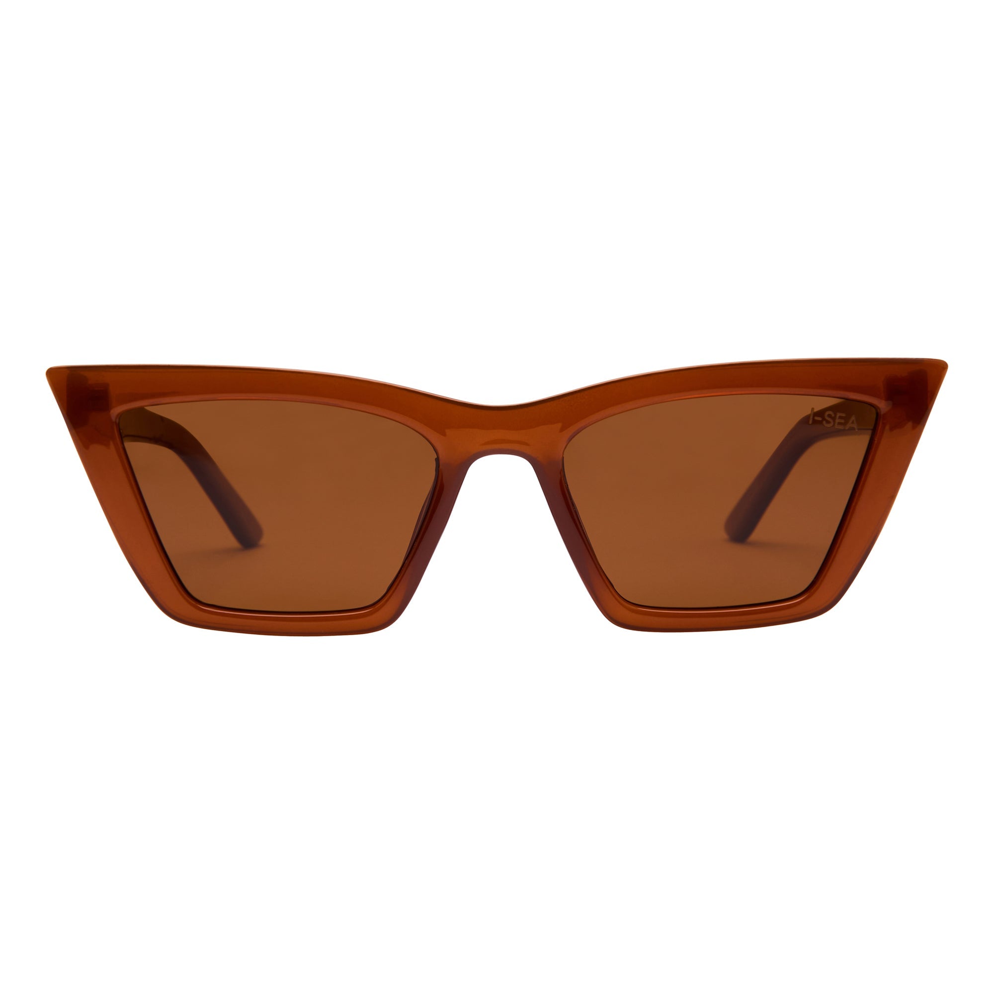 I-SEA ROSEY WOMEN'S POLARIZED SUNGLASSES COFFEE / BROWN POLARIZED LENS