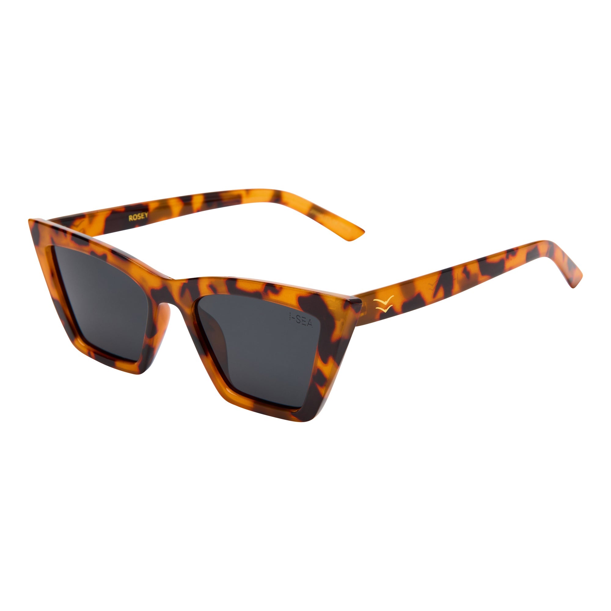 I-SEA ROSEY WOMEN'S POLARIZED SUNGLASSES TORT / SMOKE POLARIZED LENS