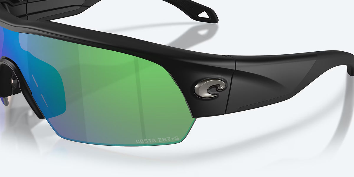 Costa Del Mar PilotHouse Pro MatteBlack GreenMirror 580P