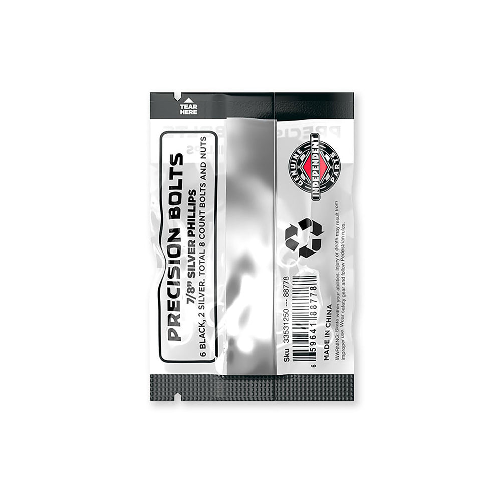 Independent Genuine Parts Phillips Hardware Black/Silver 7/8"