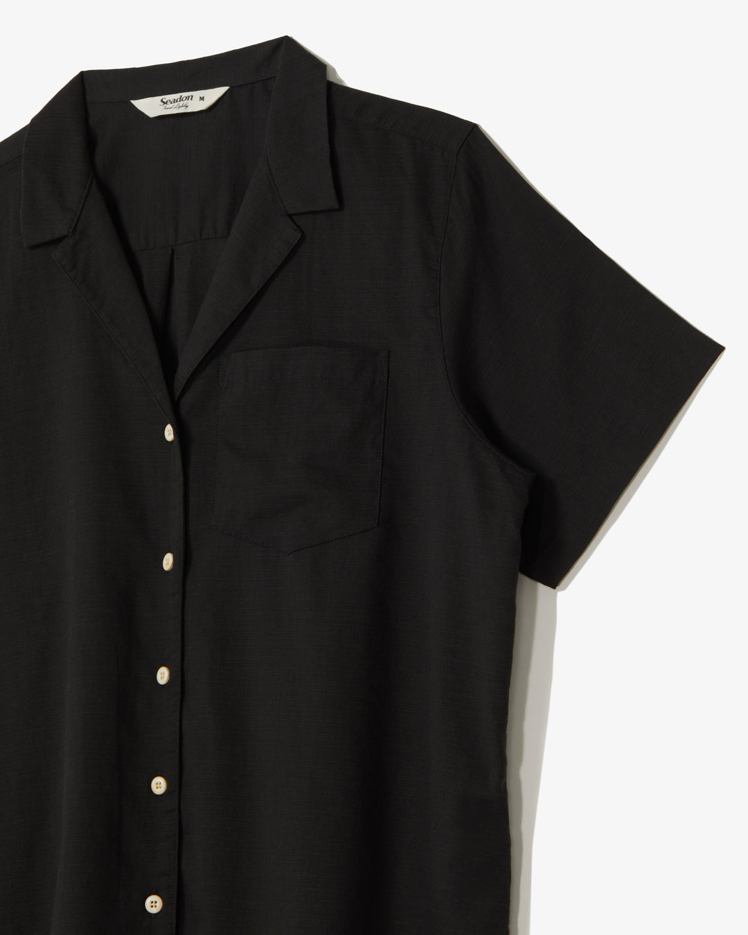 Seadon Verano Camp Collar BLK XXXL
