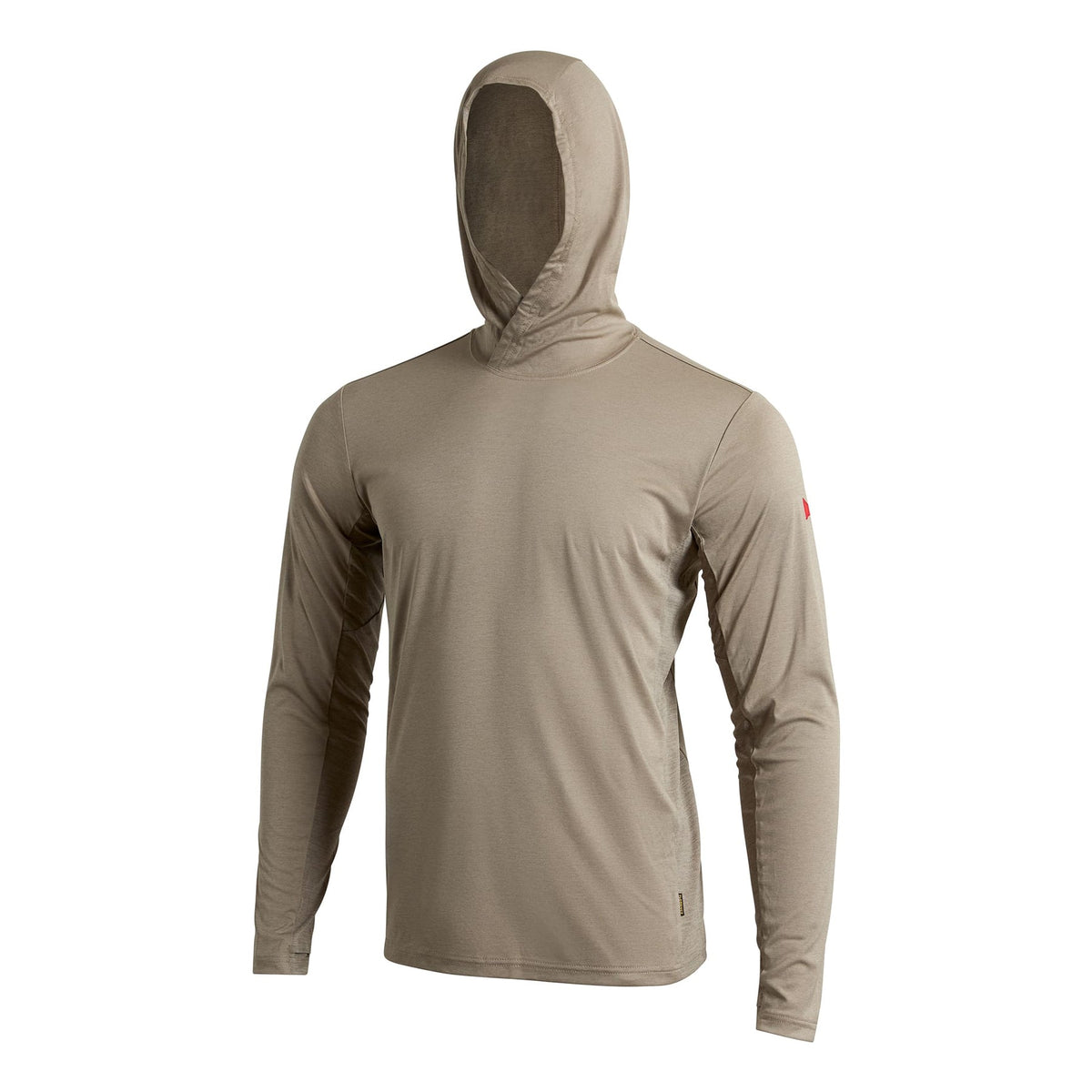 Florence Marine X Sun Pro Long Sleeve Crossover Hooded UPF Shirt HVK-Heather Vintage Khaki S