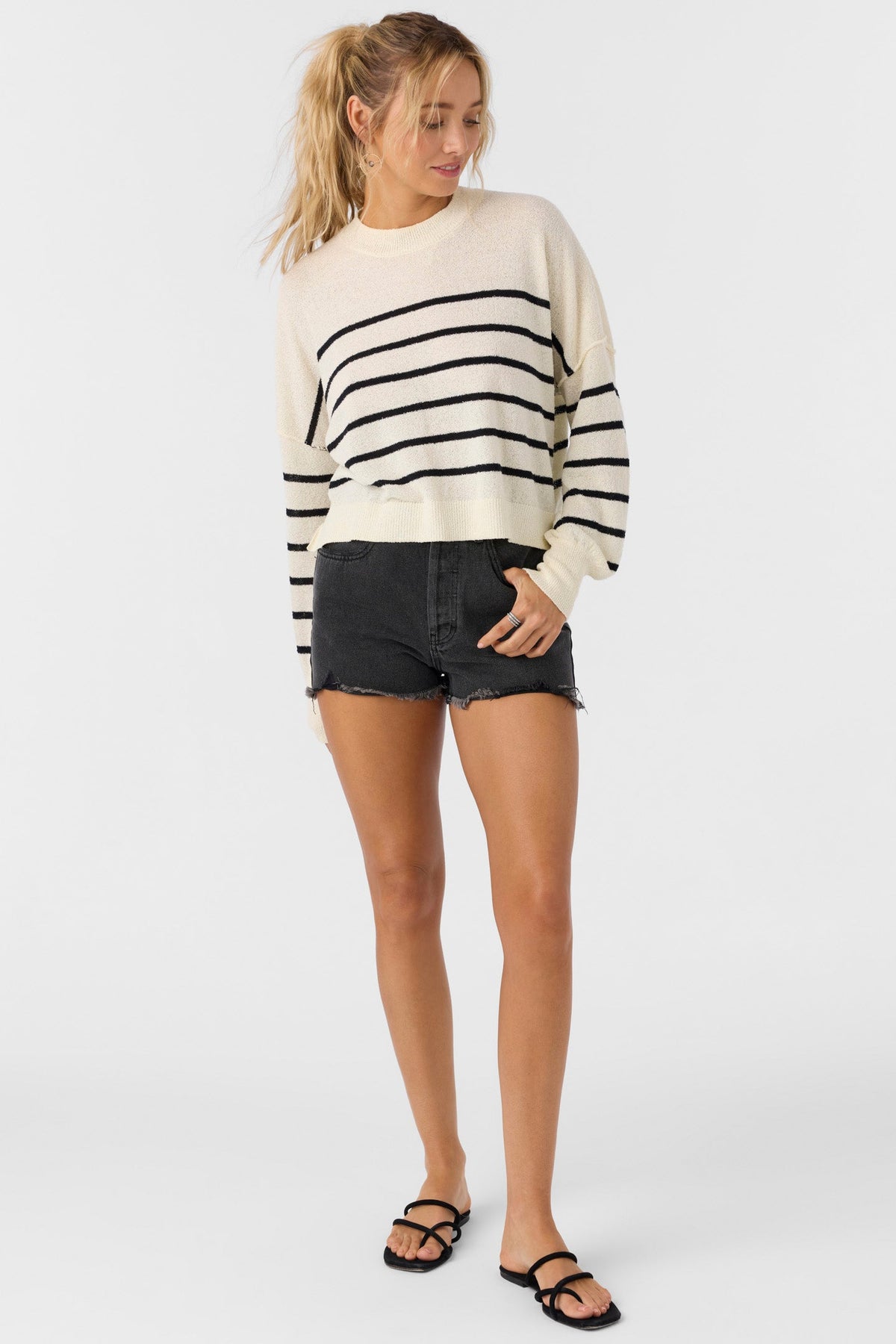 O'Neill Zephi LS Sweater WWH XXL