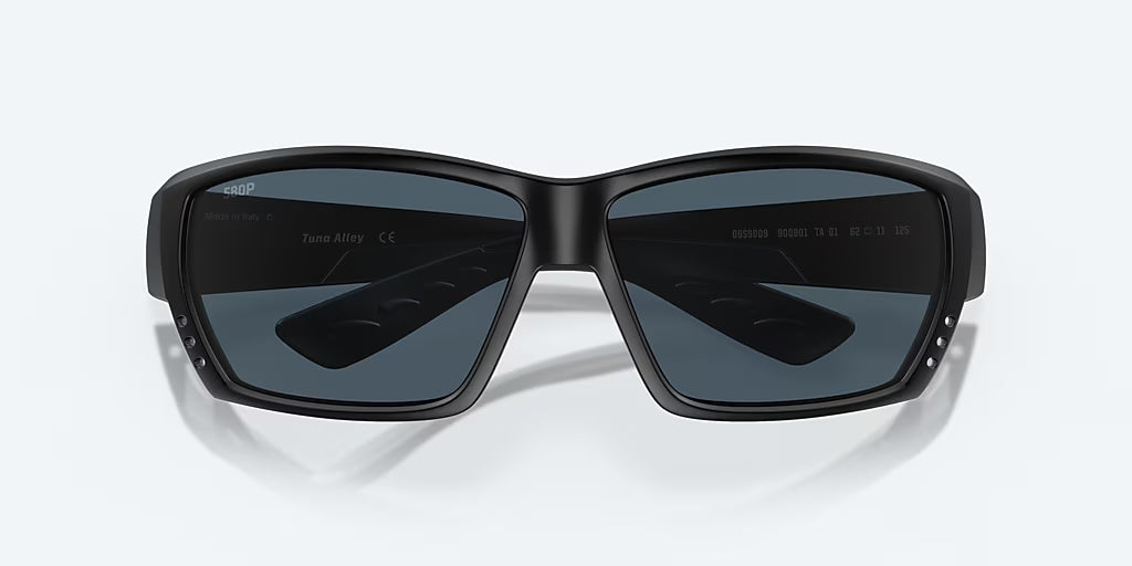 Costa Del Mar Tuna Alley Sunglasses Blackout Grey 580P