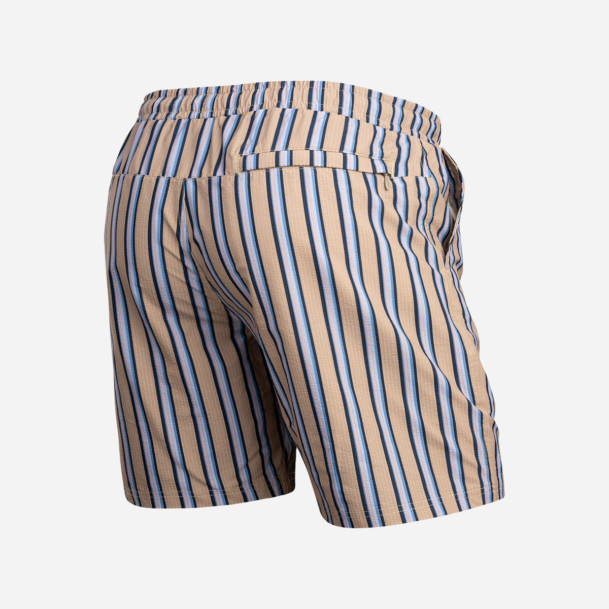 BN3TH WAVE SHORT 2N1 7IN MENSWEAR A067-STRIPE-BEIGE M