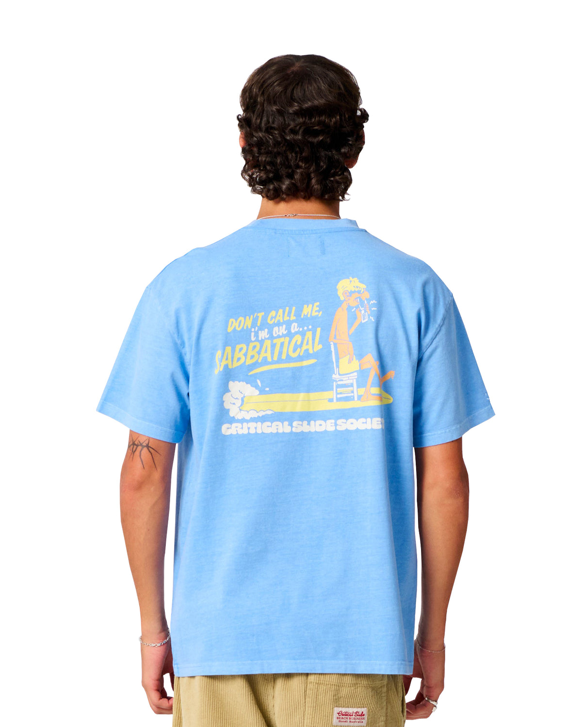 The Critical Slide Society Sabbatical Tee - Powder Blue S