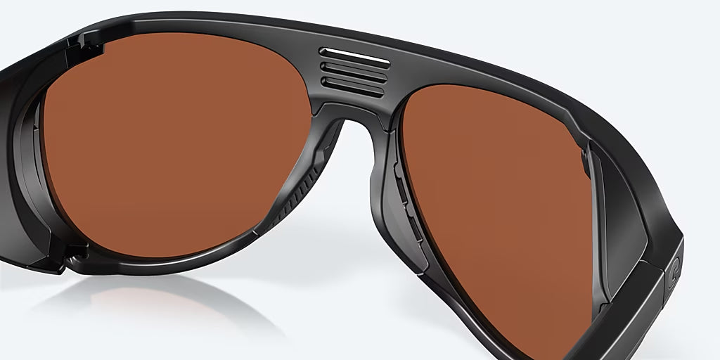 Costa Del Mar Grand Catalina Polarized Sunglasses MatteBlack GreenMirror 580G