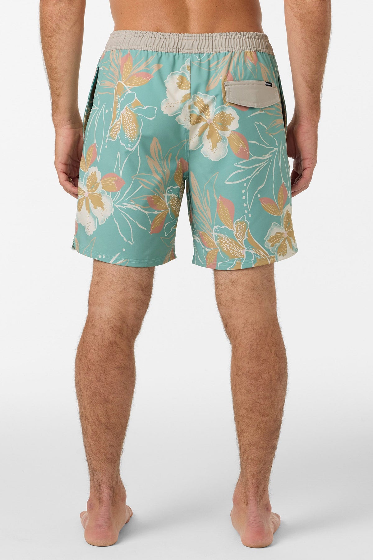 O'NEILL HERMOSA EW LINED TRUNK 17'' Green L