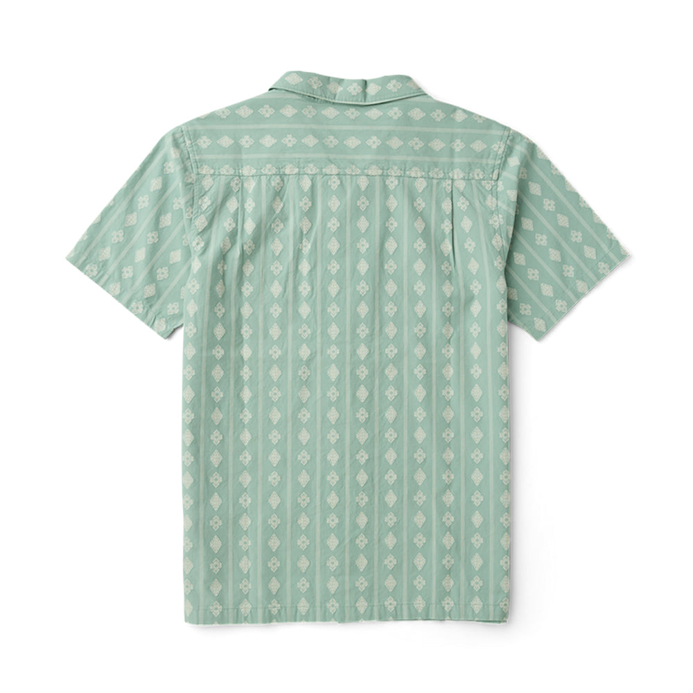 ROARK GONZO SS WOVEN Hazy Blue Jacquard XL