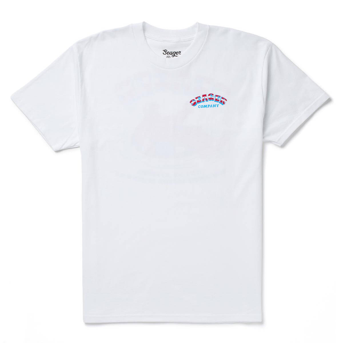 Seager Tubular Tee White- Shirt White M