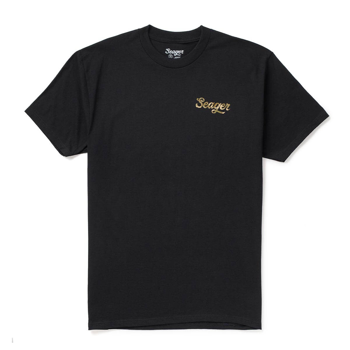 Seager Russ Fill Tee Black- Shirt Black S