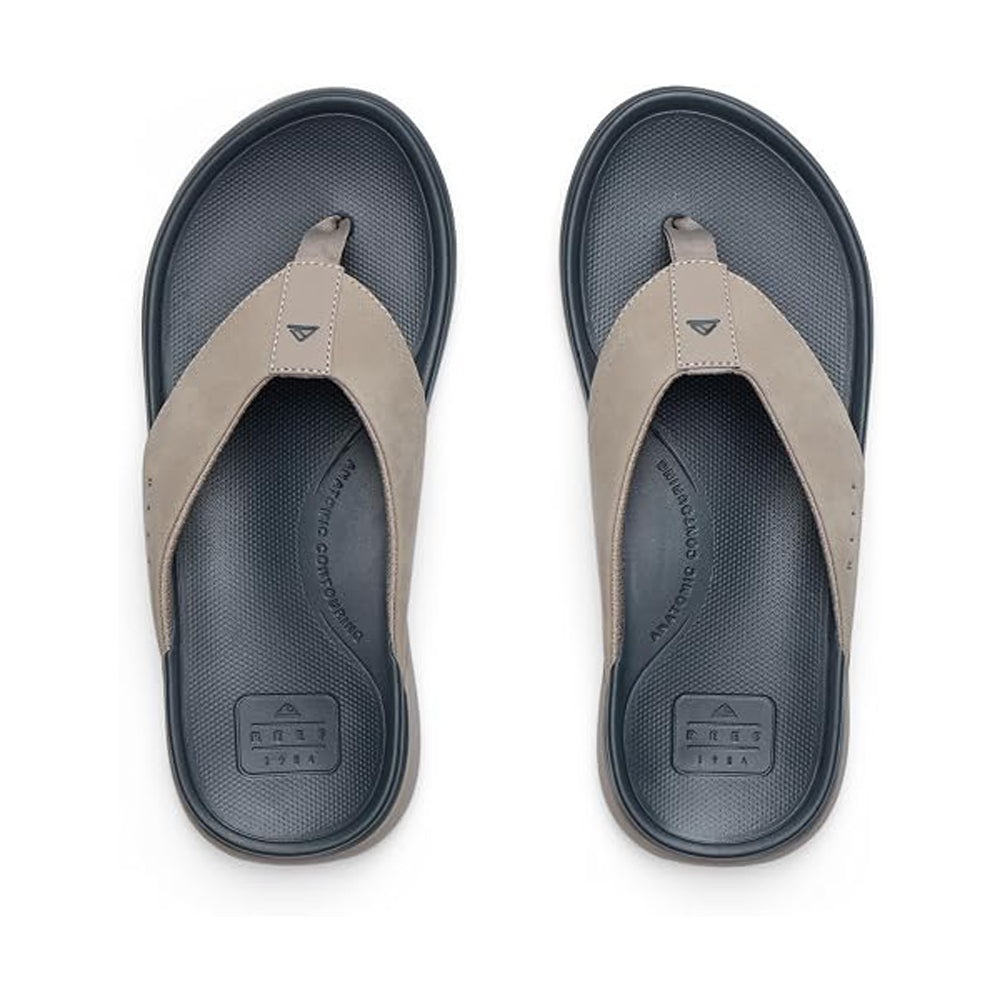 Reef Cushion Norte Mens Sandal Dark Grey-Tan 10