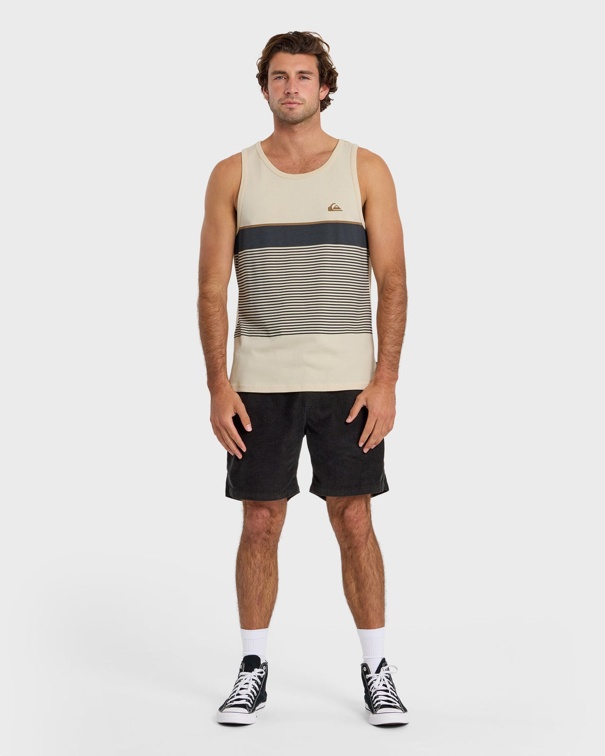 Quiksilver Tijuana Tank Mj0 White L