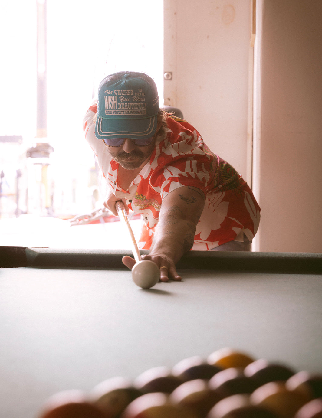 Duvin x Margaritaville Beautiful Hat Teal OS