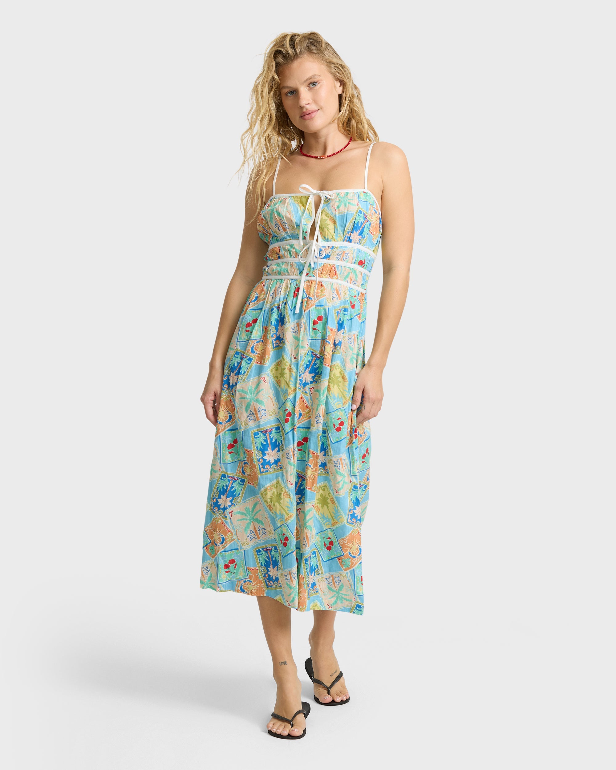 BILLABONG PALM GROVE MIDI DRS Dress DREAM BLUE M