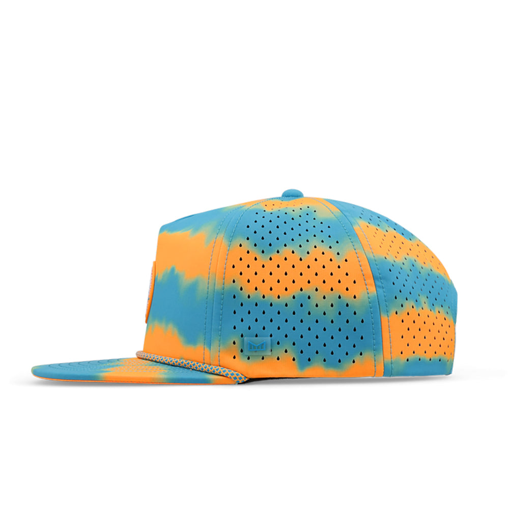 Melin Hydro Coronado Neon Tie Dye Hat Turqouise C
