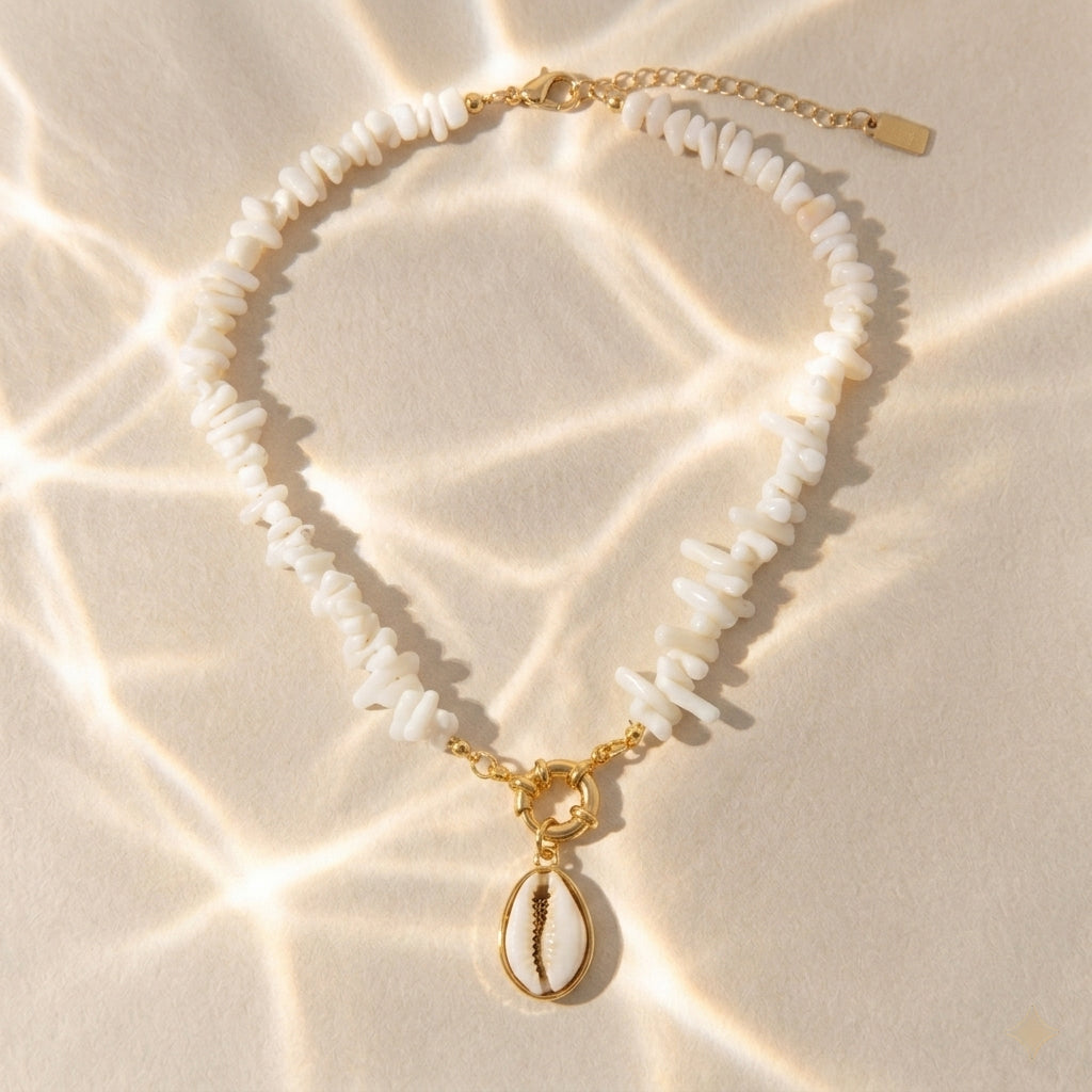 Salty Cali Waimea Necklace White OS