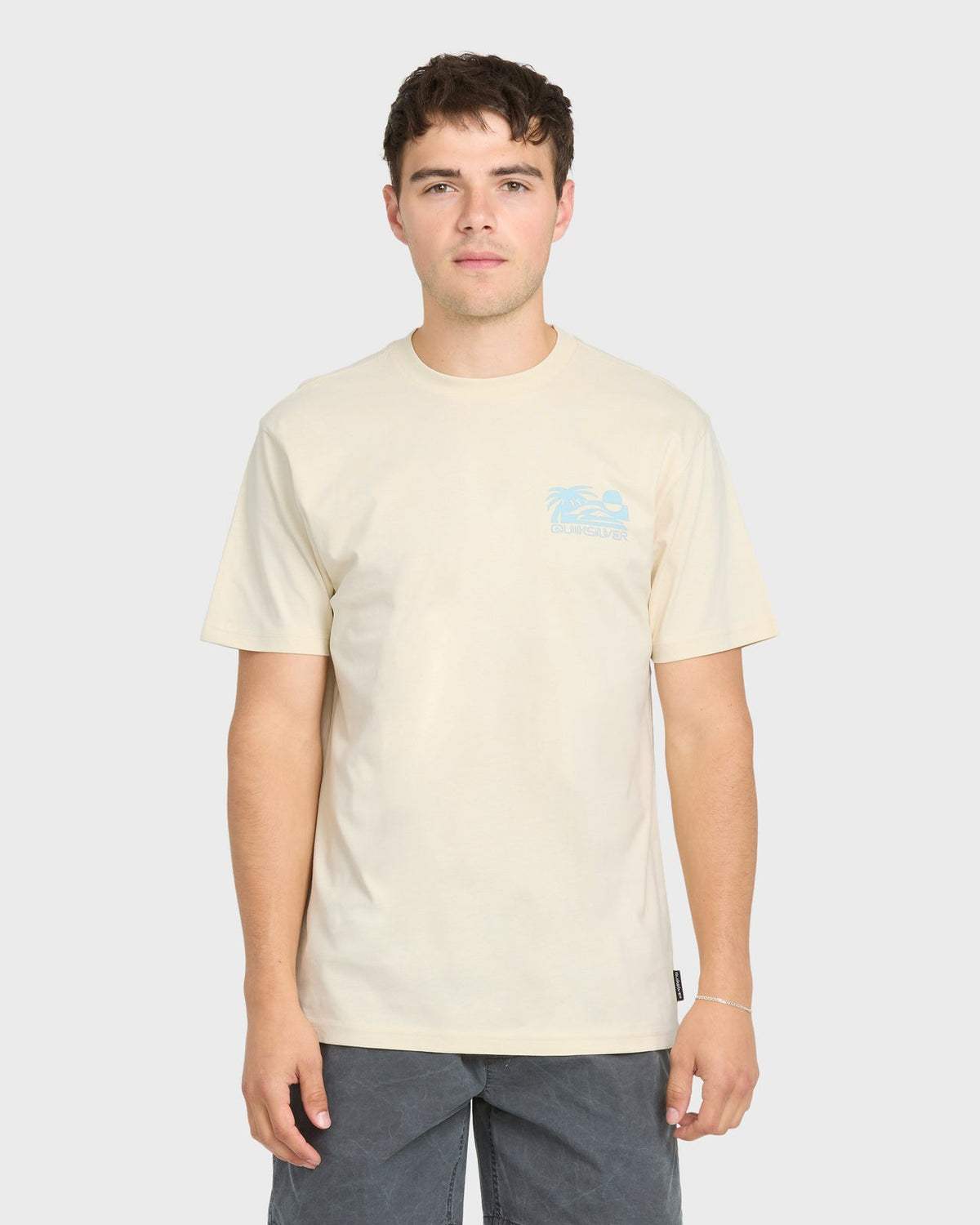 Quiksilver REVERSE CUT MEN'S Shirt Bone White L