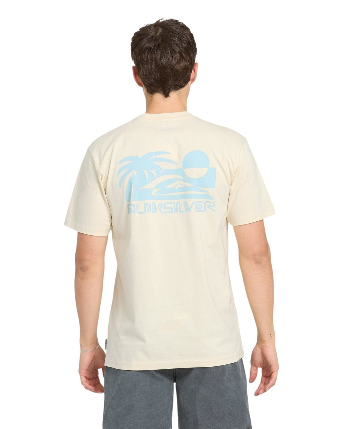 Quiksilver REVERSE CUT MEN'S Shirt Bone White L