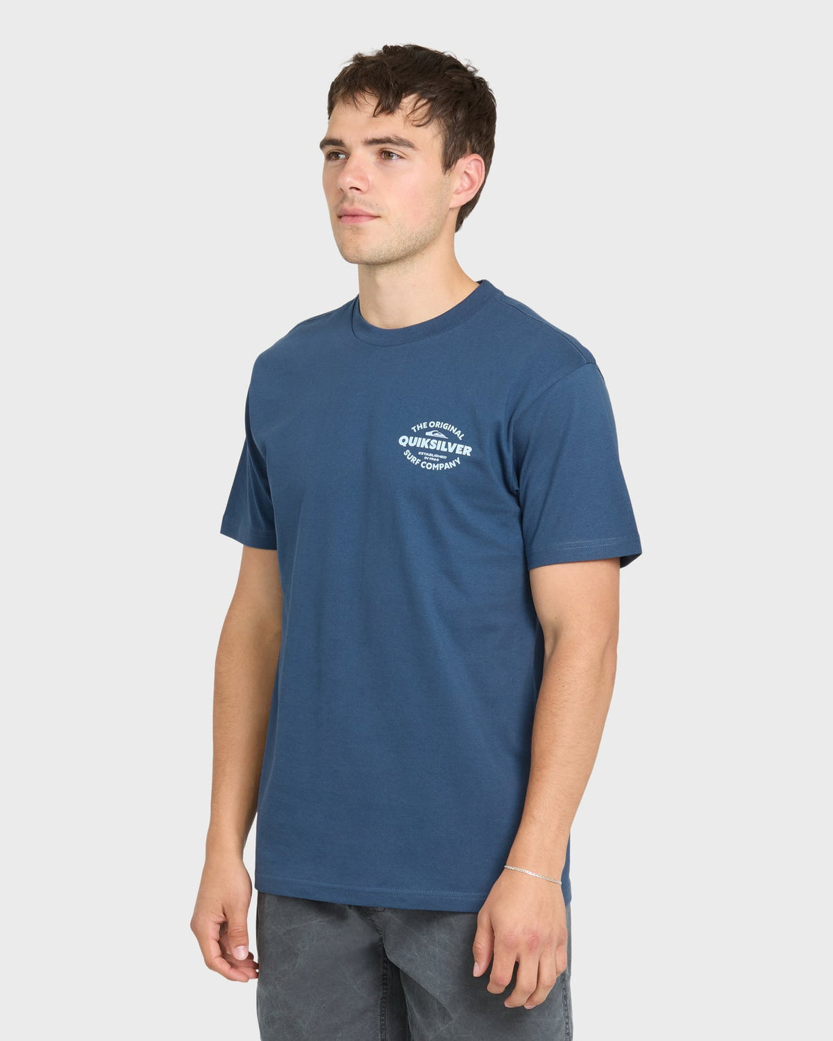 Quiksilver THE SHED MEN'S Shirt Dark Denim M
