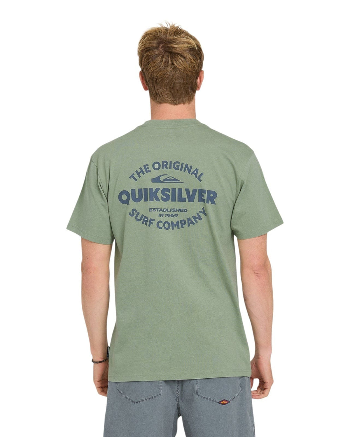 Quiksilver THE SHED MEN'S Shirt Lily Pad Heather XL