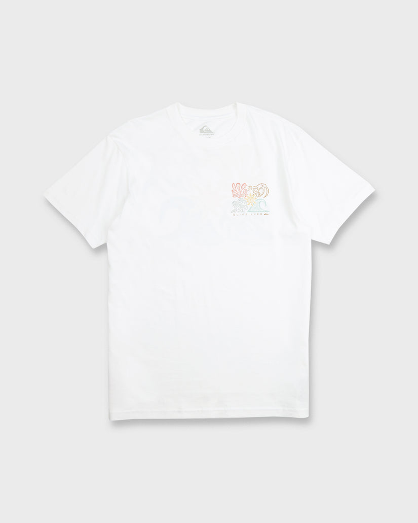 Quiksilver COLLAGE MEN'S Shirt White XL