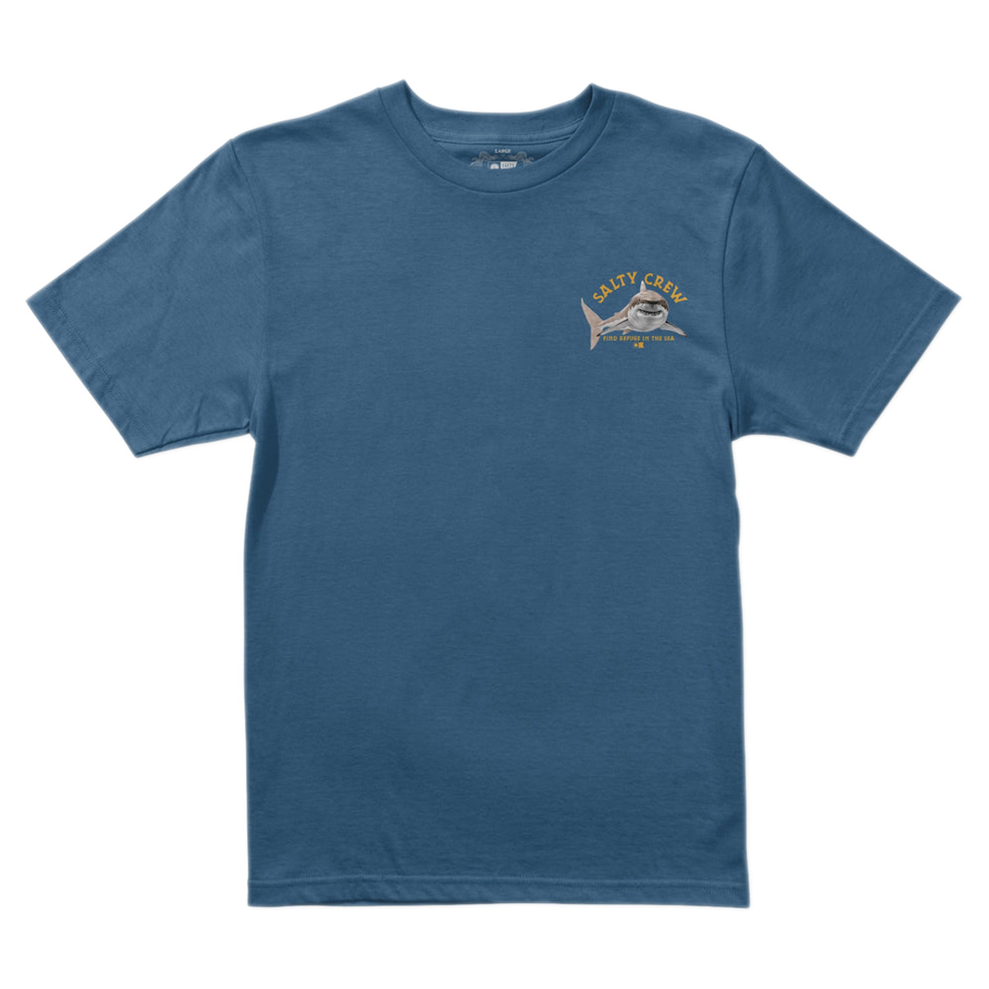 Salty Crew Lurking Boys SS Tee Cast Blue M