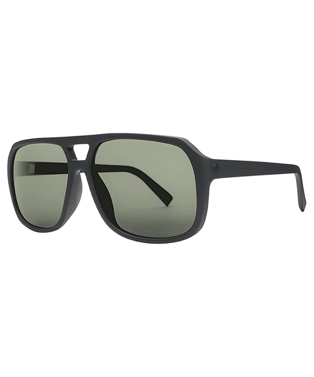 Electric Dude Polarized Sunglasses Matte Black-NEW Ohm Grey Oversized