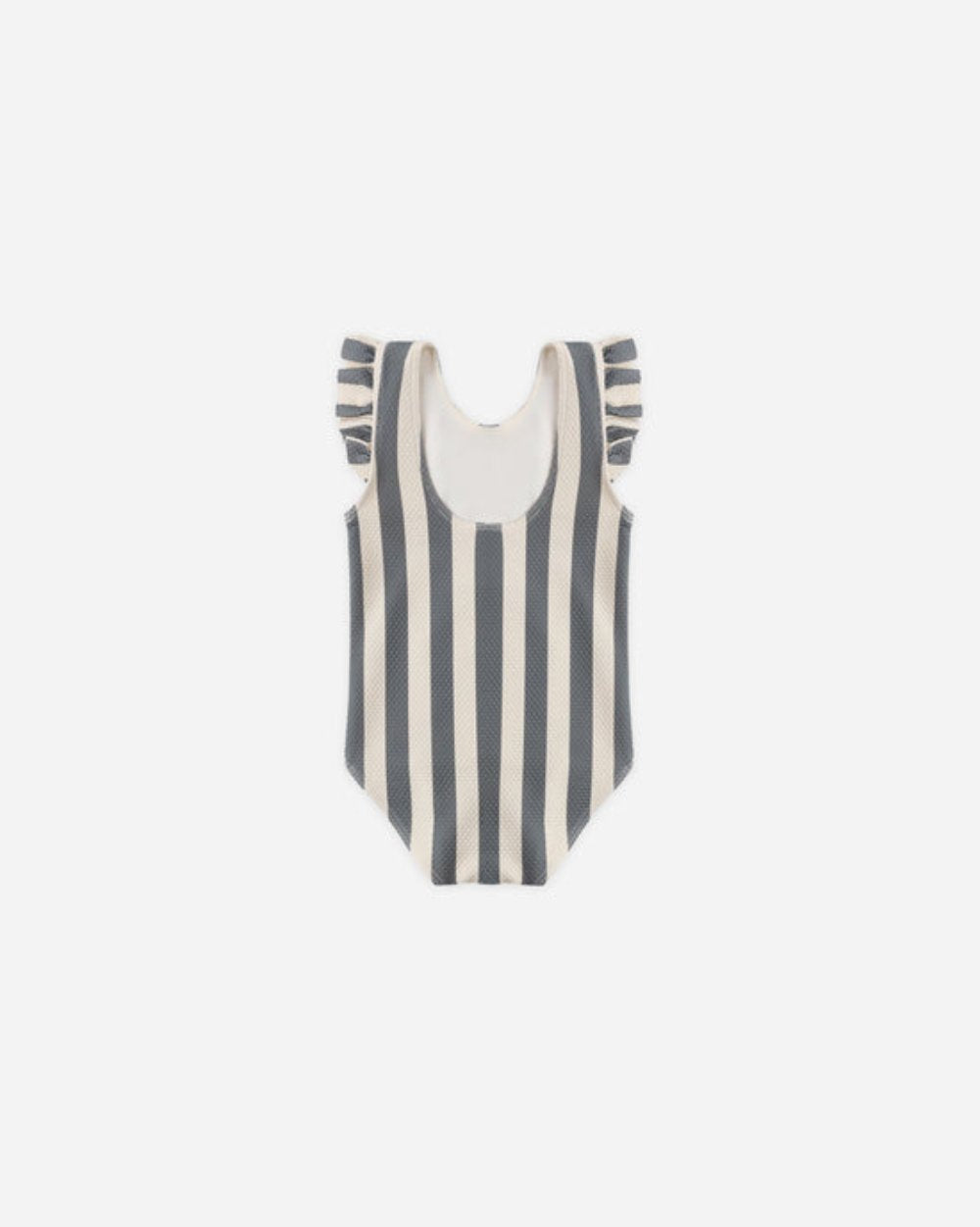 Rylee+Cru Scoop Back One-piece Retro Stripe Ocean 18-24m