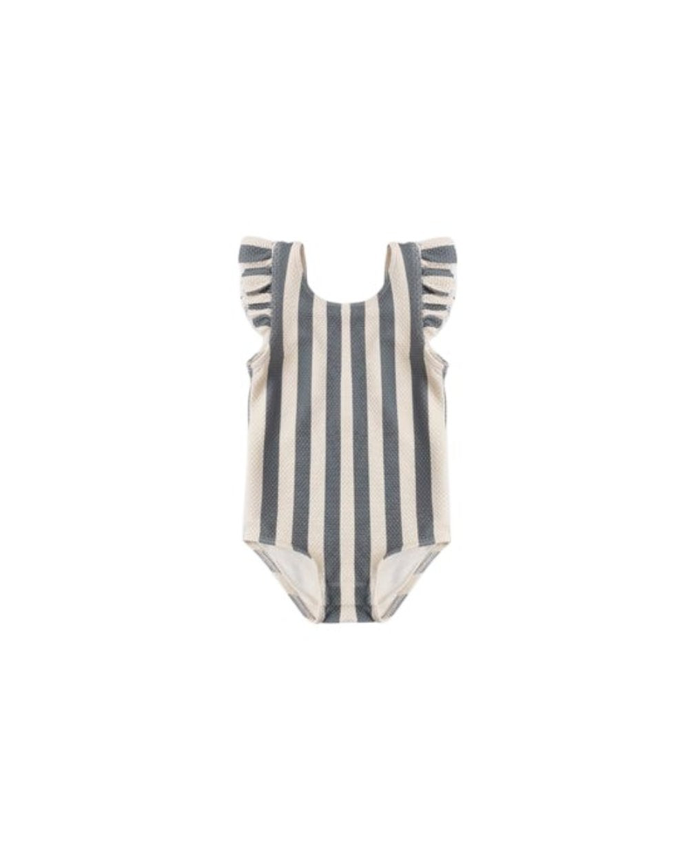 Rylee+Cru Scoop Back One-piece Retro Stripe